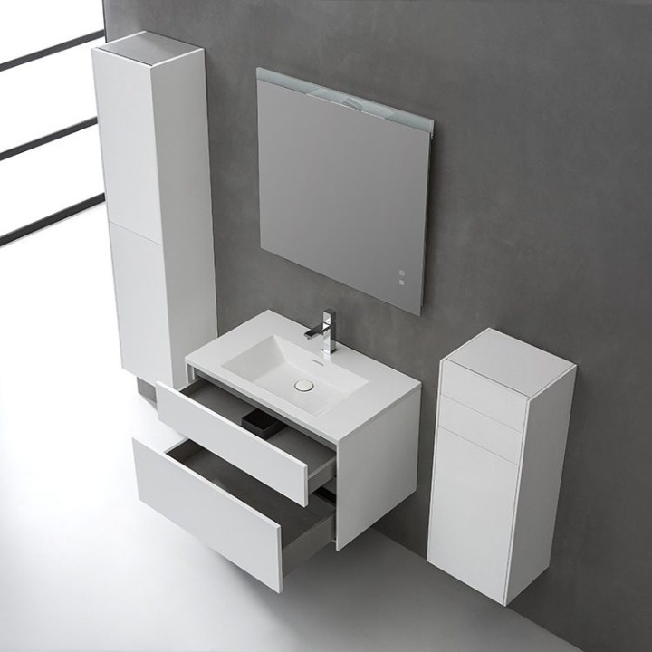 Koupelnová skříňka StoneArt Venice VE-0800-II dubová světlá 80×52