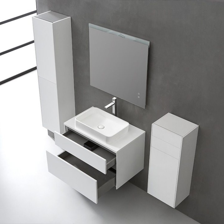 Koupelnová skříňka StoneArt Venice VE-0800pro-5 bílá 80×52