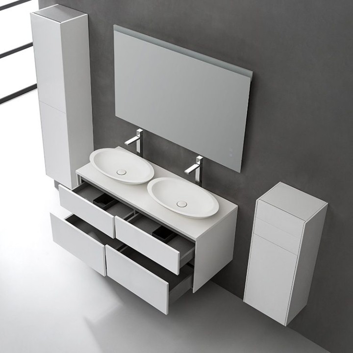 Koupelnová skříňka StoneArt Venice VE-1200pro-3 bílá 120×52