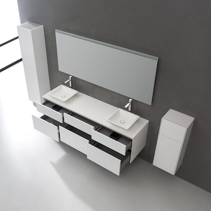 Koupelnová skříňka StoneArt Venice VE-1800pro-2 bílá 180×52