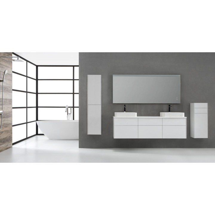 Koupelnová skříňka StoneArt Venice VE-1800pro-5 tmavě šedá 180×52
