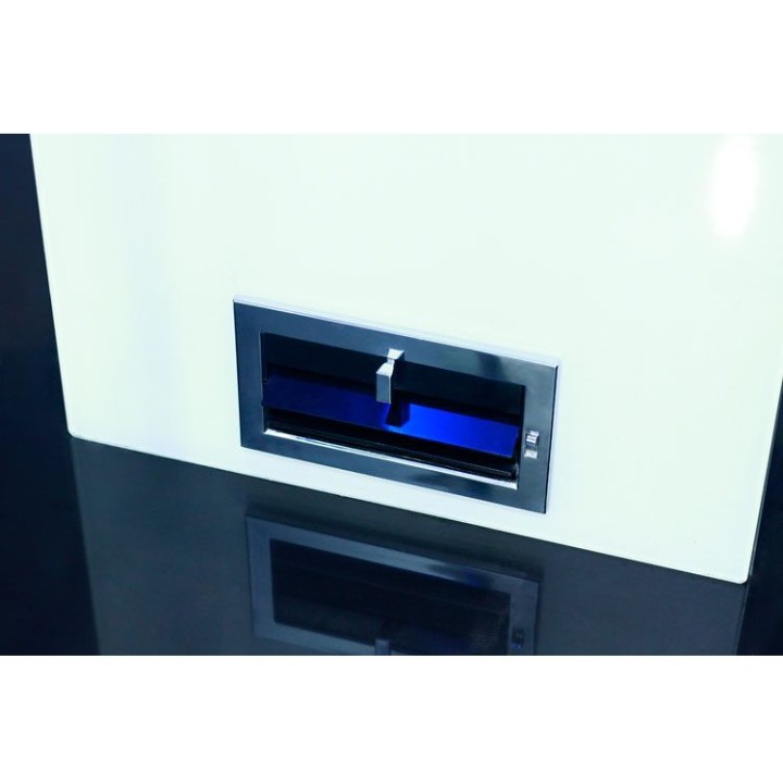 Parní sprchový box EAGO AWT DZ1013F12 bílý 120×95 levé provedení