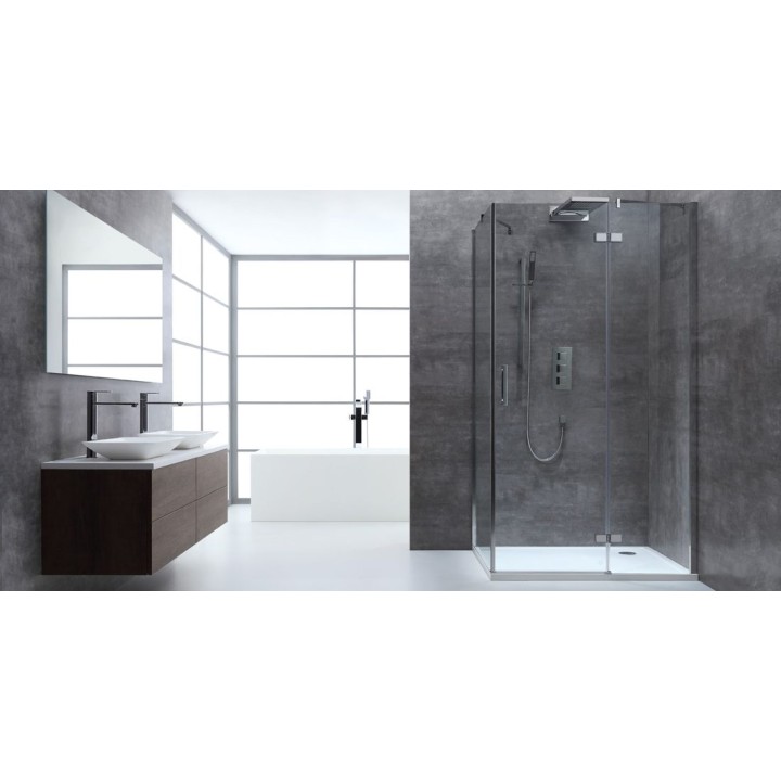 Sprchový kout EAGO AWT LBS1505 150×90 pravé provedení