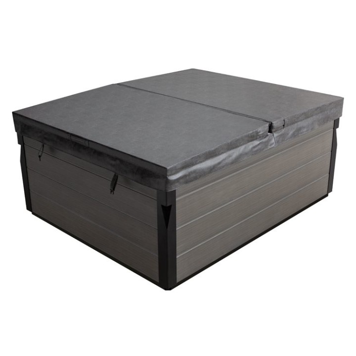 Venkovní vířivka EAGO AWT IN-406 premium Sterling Silver 225×185 šedá