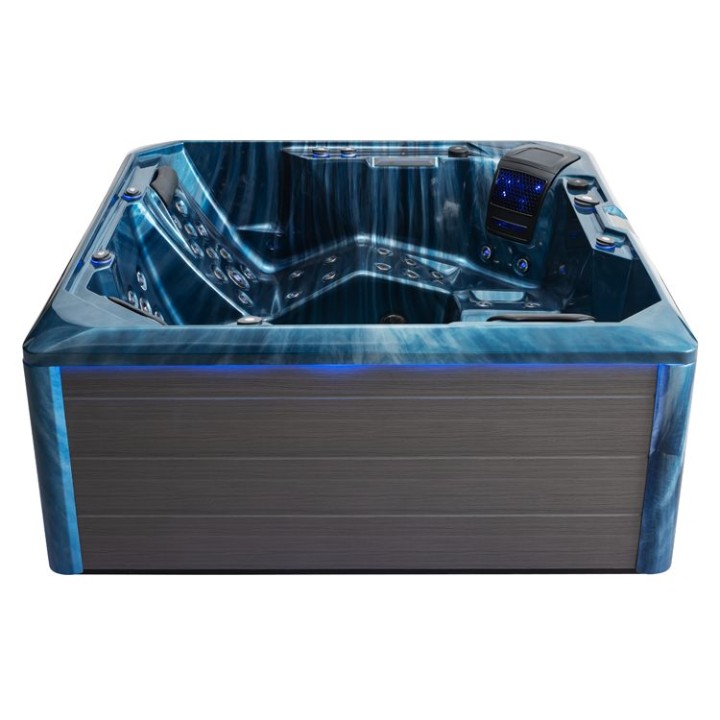 Venkovní vířivka EAGO AWT IN-701 premium OceanWave 212×212 šedá