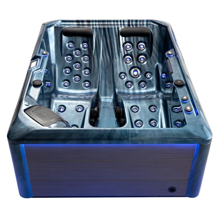 Venkovní vířivka EAGO AWT IN-704 s tepelným čerpadlem OceanWave 220×16
