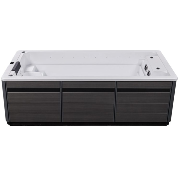 Swim SPA EAGO AWT Innovation 430 s tepelným čerpadlem bílý 430×230 šed