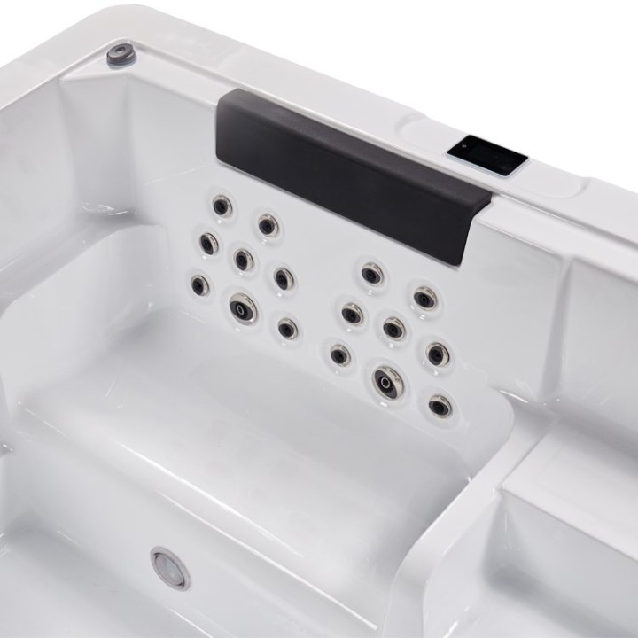 Swim SPA EAGO AWT Innovation 430 s tepelným čerpadlem bílý 430×230 šed