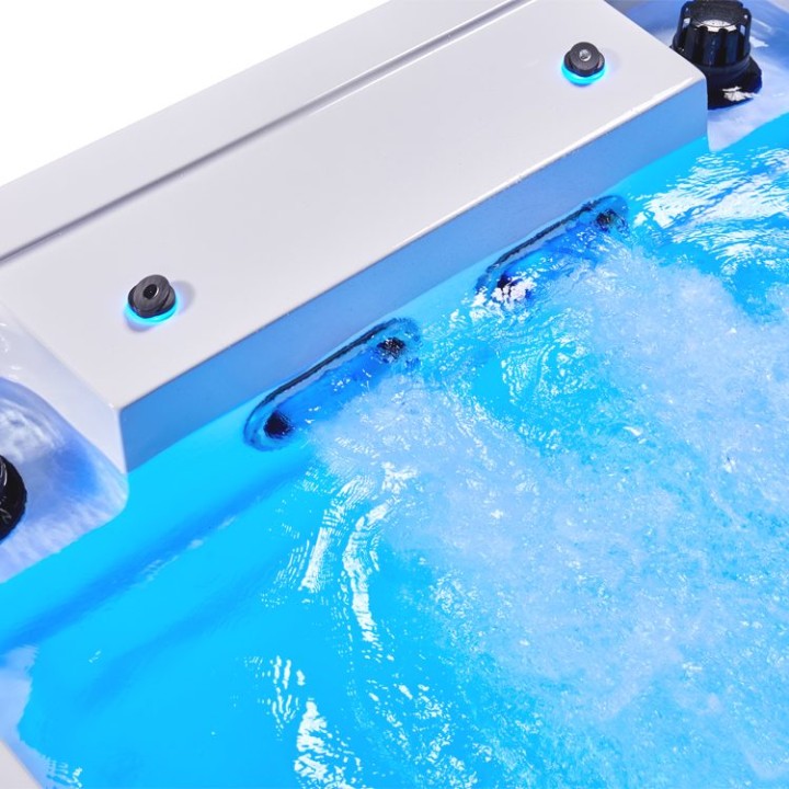 Swim SPA EAGO AWT Innovation 430 s tepelným čerpadlem bílý 430×230 šed