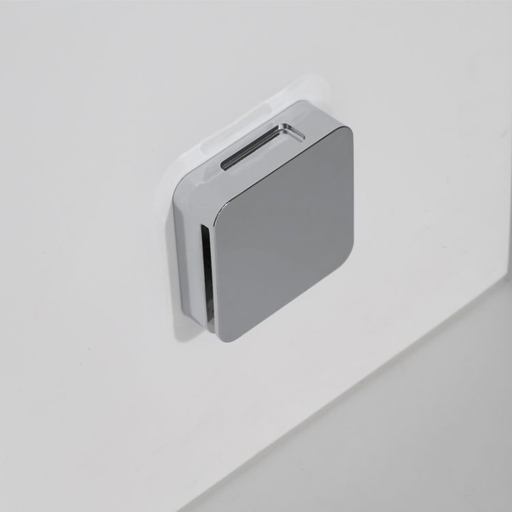 Parní sprchový box EAGO AWT LD106F15 černý 100×100 levé provedení