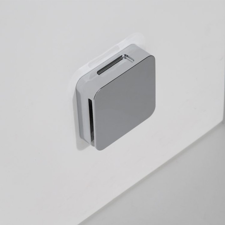 Parní sprchový box EAGO AWT LD111F15 stříbrný 150×90 levé provedení