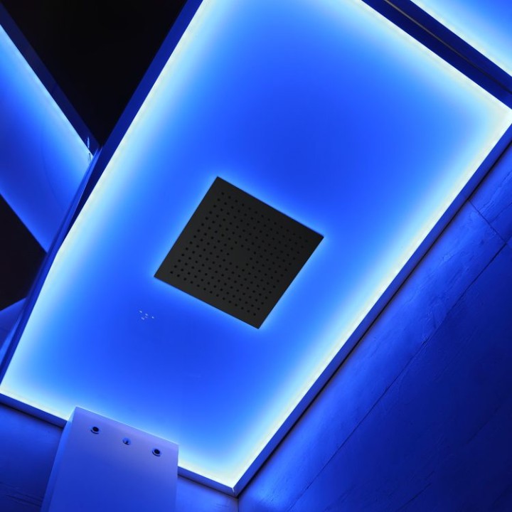 Parní sprchový box EAGO AWT LD111F15 bílý lesklý 150×90 pravé proveden