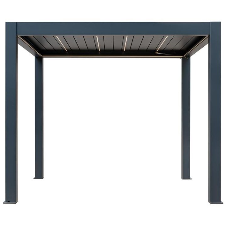 Pergola EAGO AWT P8-3A extreme antracit 3×3 m elektrická