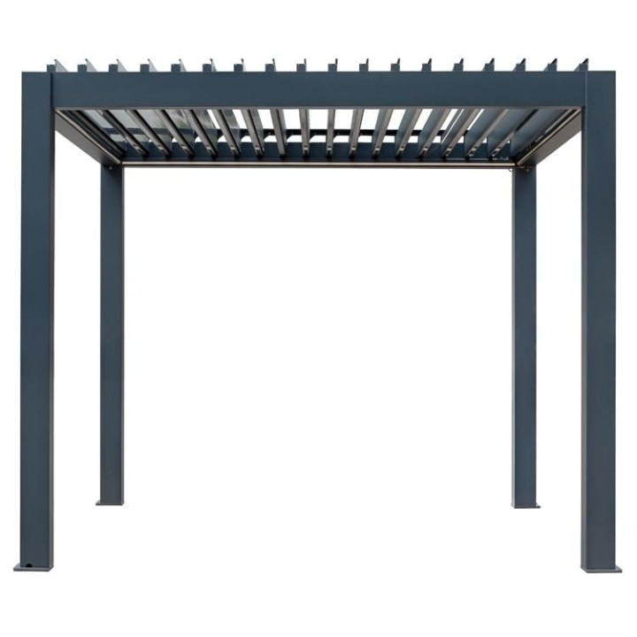 Pergola EAGO AWT P8-3A extreme antracit 3×3 m elektrická