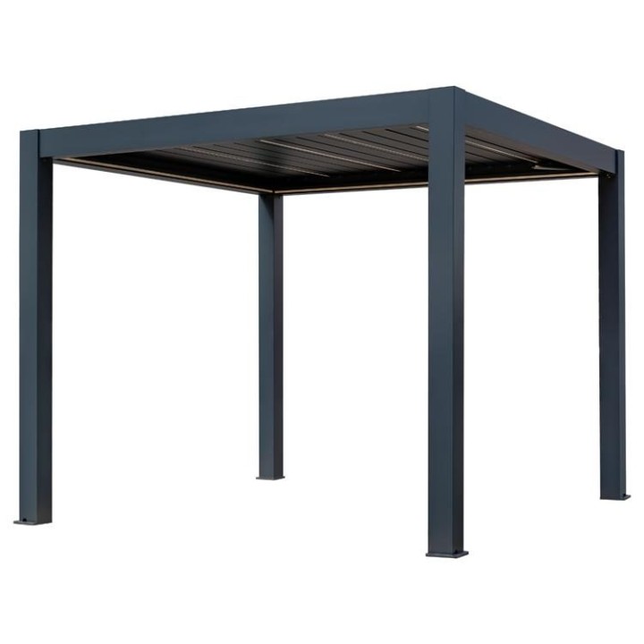 Pergola EAGO AWT P8-3A extreme antracit 3×3 m elektrická