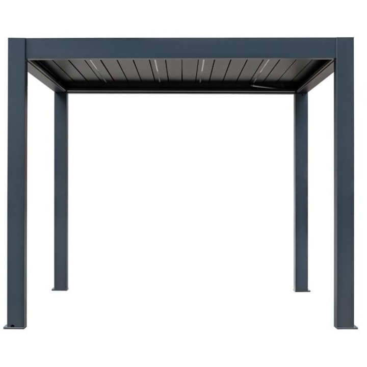 Pergola EAGO AWT P8-3A extreme antracit 3×3 m elektrická