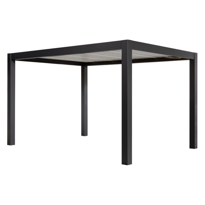 Pergola EAGO AWT P8-3B extreme černobílá 3×4 m elektrická