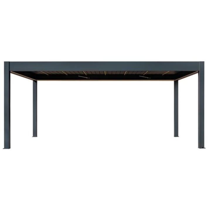 Pergola EAGO AWT P8-4B extreme antracit 4×6 m elektrická