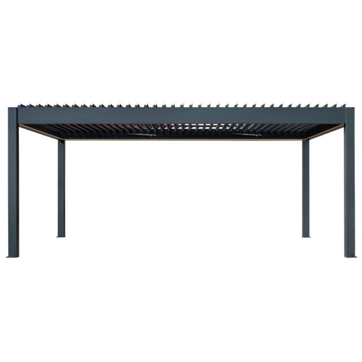 Pergola EAGO AWT P8-4B extreme antracit 4×6 m elektrická