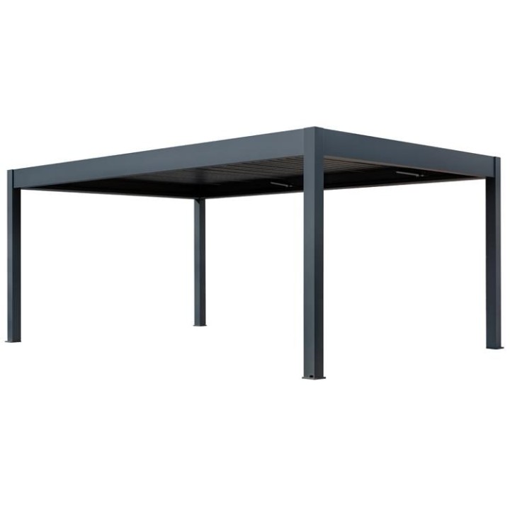 Pergola EAGO AWT P8-4B extreme antracit 4×6 m elektrická