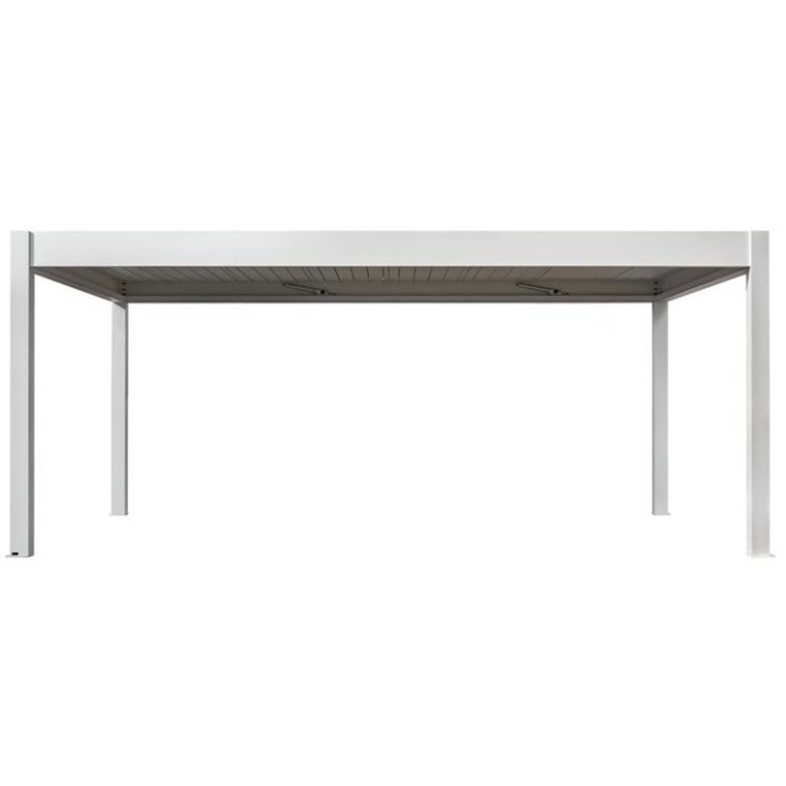 Pergola EAGO AWT P8-4B extreme bílá 4×6 m elektrická