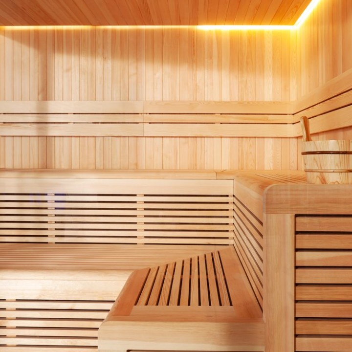 Finská sauna EAGO AWT B1806XL borovice 240×240 9 kW Viking Bi-O