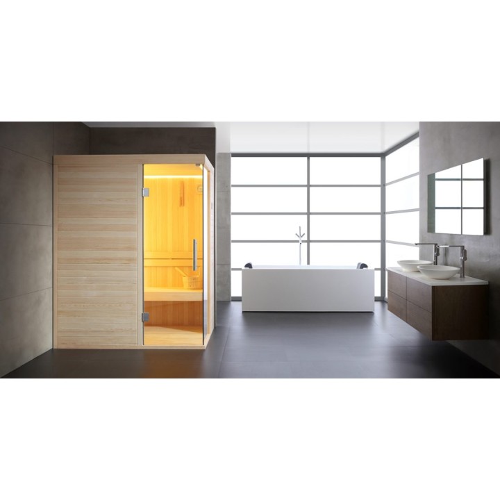 Finská sauna EAGO AWT B1816A borovice 220×220 9 kW Viking Bi-O