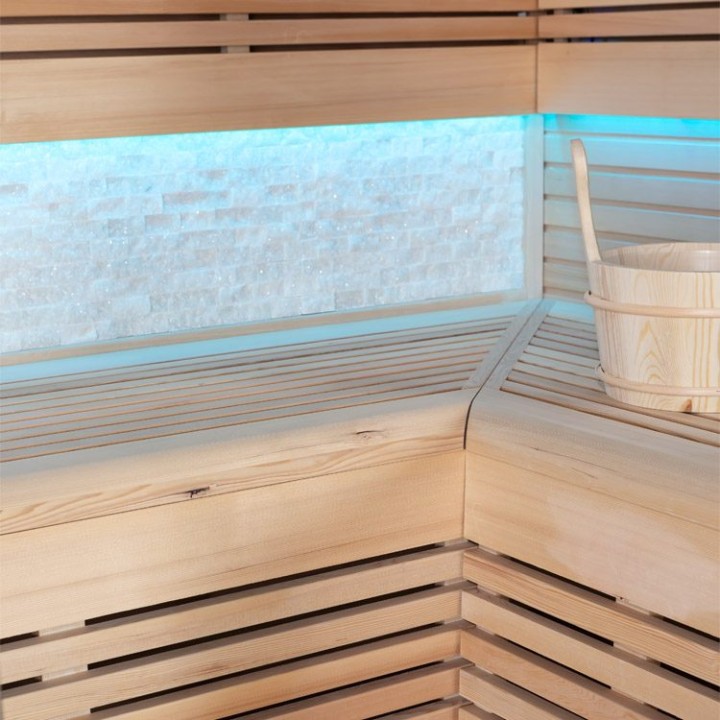 Finská sauna EAGO AWT E1106B hemlock 180×120 bez kamen