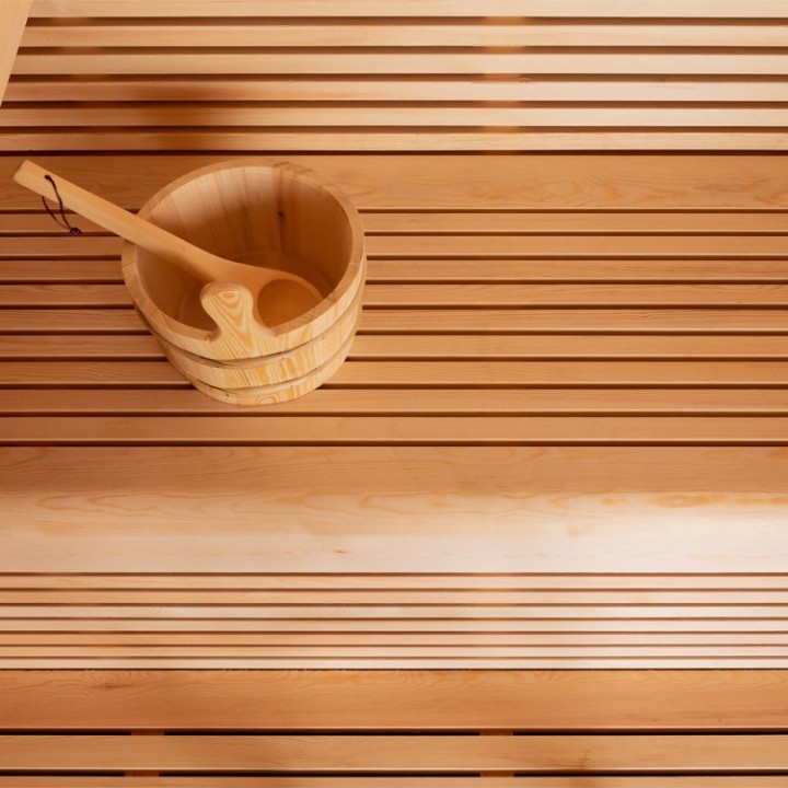 Finská sauna EAGO AWT E1812B borovice 200×180 bez kamen
