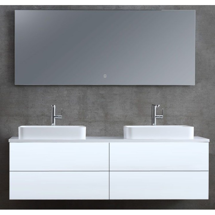 Koupelnový nábytek – set StoneArt Brugge BU-1601pro-5 bílý 160×50