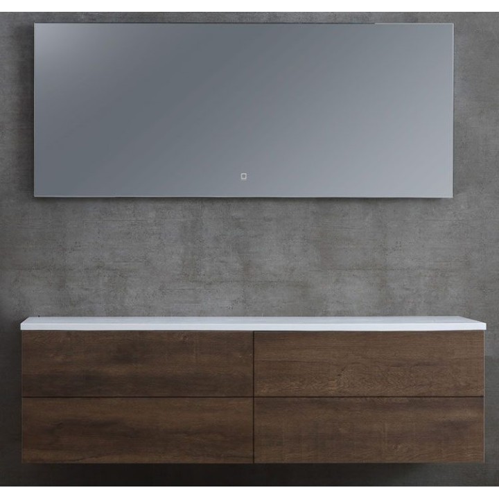 Koupelnový nábytek – set StoneArt Brugge BU-1601pro dubový tmavý 160×5