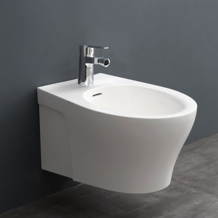 Závěsný bidet StoneArt TFS-102P bílý 52×37 matný
