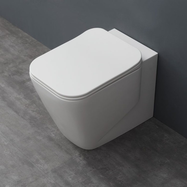 Stojící WC StoneArt -WC TMS-601P bílé 56×36 matné