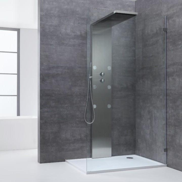 Walk-in sprchová zástěna EAGO AWT LW1200 120×210