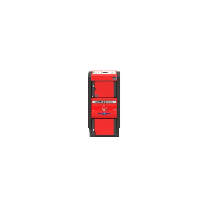 ATMOS DC40GS – zplynovací kotel na dřevo s automatickým zapalováním 40 kW