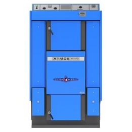 ATMOS DC100 – zplynovací kotel na dřevo s tlačným ventilátorem 99 kW