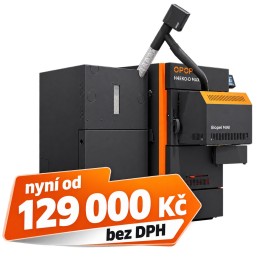 OPOP H435 EKO-D MAX KOMBI – zplynovací kotel na dřevo 35/35 kW
