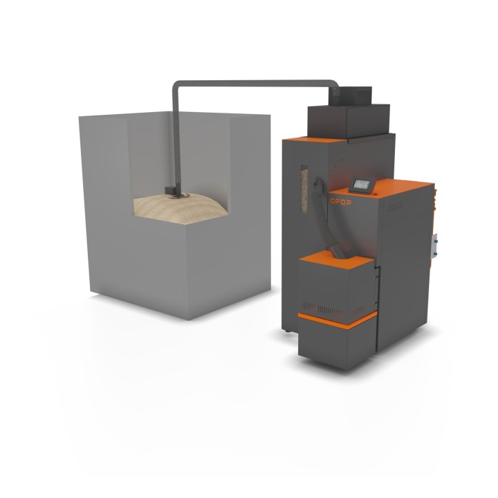 OPOP Biopel PREMIUM 80 – automatický kotel na pelety 80 kW