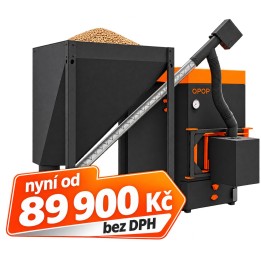 OPOP H416EKO-U S HOŘÁKEM NA PELETY – kombinovaný kotel na uhlí a pelety 2-17/16 kW