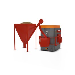 OPOP Přestavbový set H4EKO 17 PELLET pro kotle H416 EKO-U / H412 EKO-U (hořák 15 kW, jednotka V12, podavač 2 m, násypka 220 …