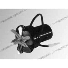 ATMOS Odtahový ventilátor UCJ4C52 / UCJ4C52A-USA – motor s otevřeným oběžným kolem Ø 175 mm, deskou a těsněními