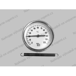 ATMOS Teploměr příložný na trubku – D63 / 0 - 120 °C