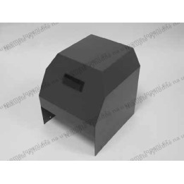 ATMOS Kryt hořáku A25 – kapota s průzorem pro displej – modrý - kapota s průzorem pro displej - model (AC07X)
