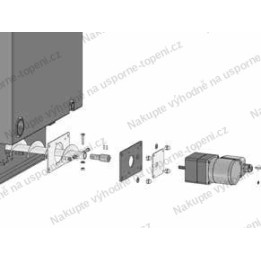 ATMOS Díly pro uchycení převodovky odpopelnění – poz. 2 těsnění převodovky