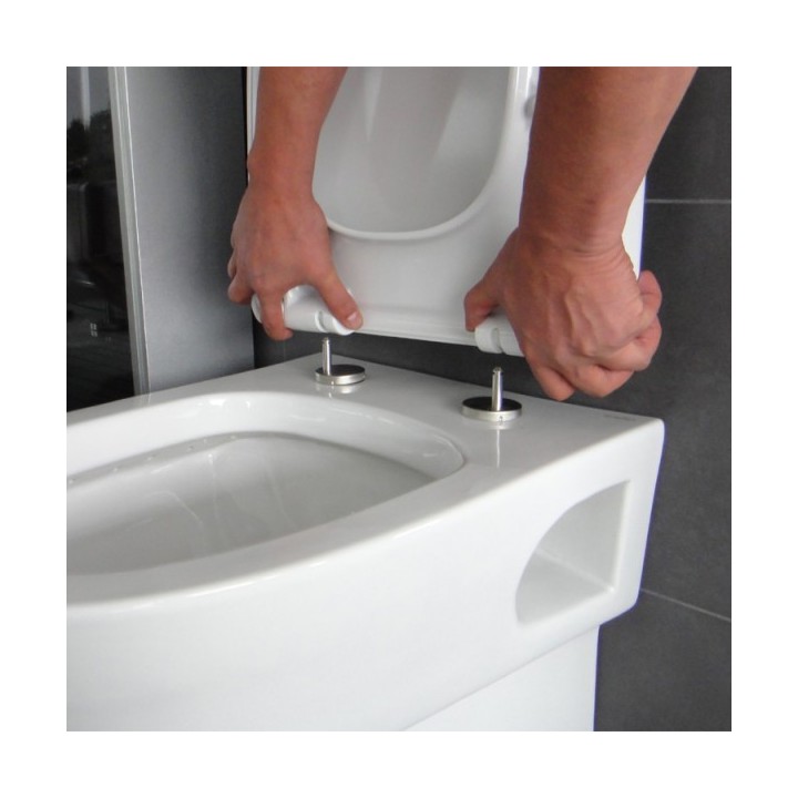 WC - toaleta - záchod s splachovací nádržkou EAGO WA332P 69,4x38x79,5