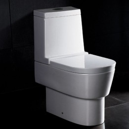 WC - toaleta - záchod s splachovací nádržkou EAGO WA332S 69,4x38x79,5cm