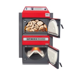 ATMOS DC30SX – zplynovací kotel na dřevo 30 kW