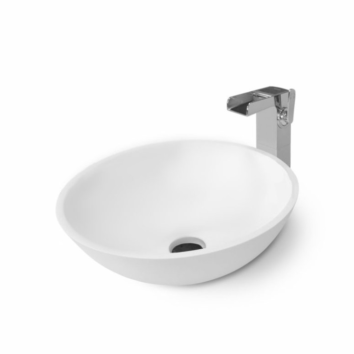 Mramorové umyvadlo Mocoori M120-0011 matné 50x16cm