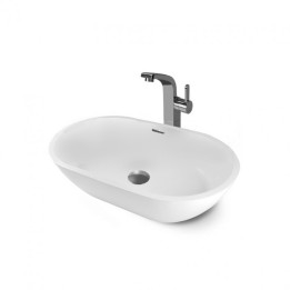 Mramorové umyvadlo Mocoori M120-0040 lesklé 55x32x13,6cm