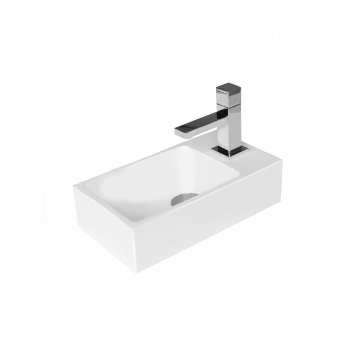 Mramorové umyvadlo Mocoori lesklé M110-1015 33x18x9cm